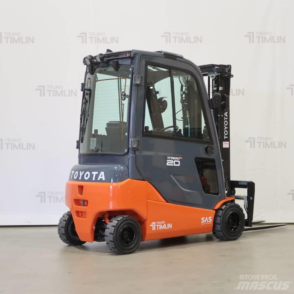 Toyota 8FBM20T Elektriniai šakiniai krautuvai
