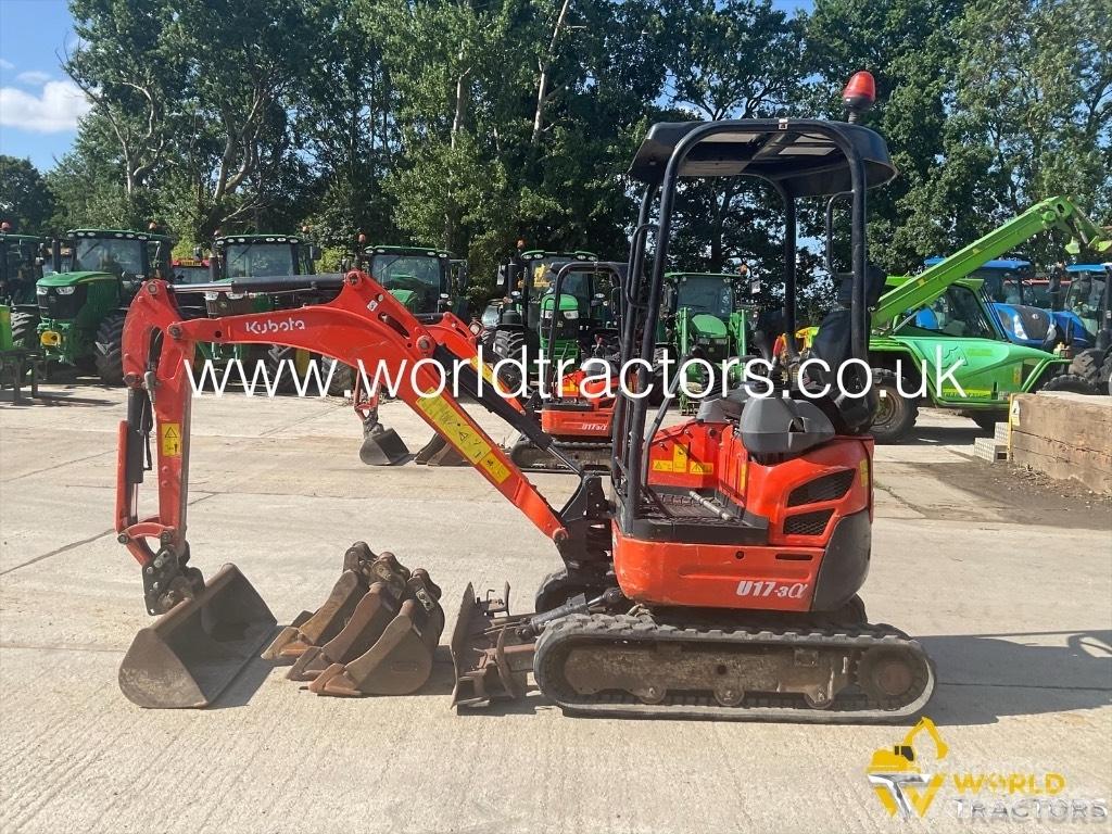 Kubota U 17-3 Mini ekskavatoriai < 7 t