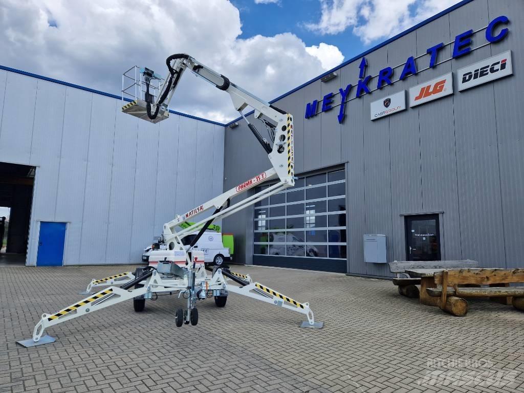 Matilsa Parma 15T Ant priekabų montuojamos kėlimo platformos