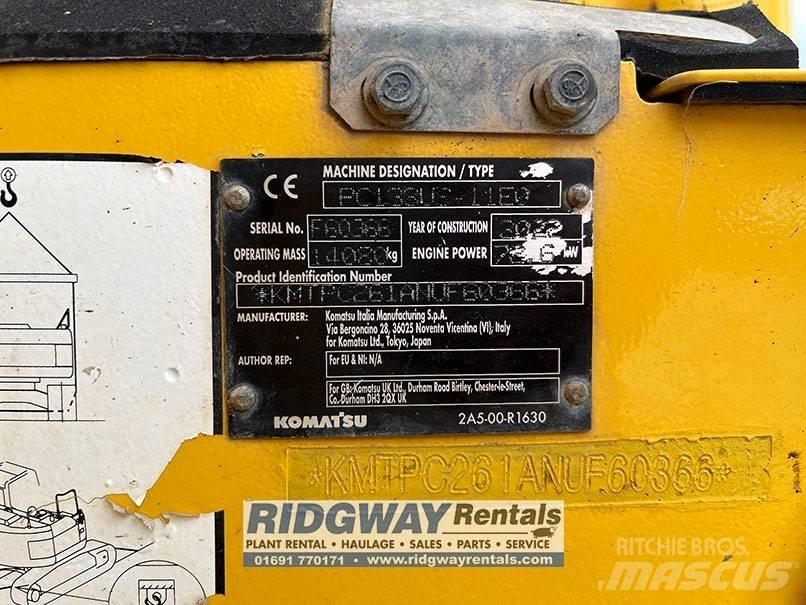 Komatsu PC 138 US-11 Vikšriniai ekskavatoriai