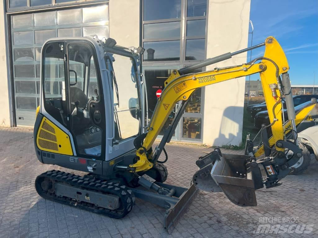 Wacker Neuson ET 18 Vikšriniai ekskavatoriai