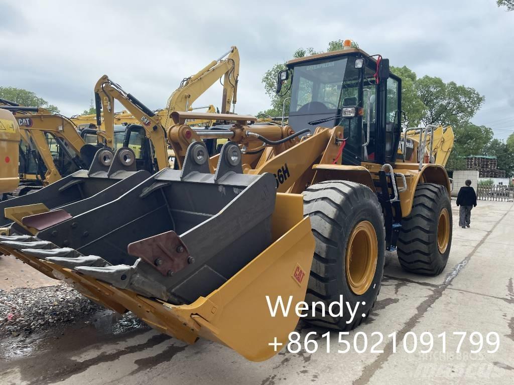 CAT CAT966H Naudoti ratiniai krautuvai