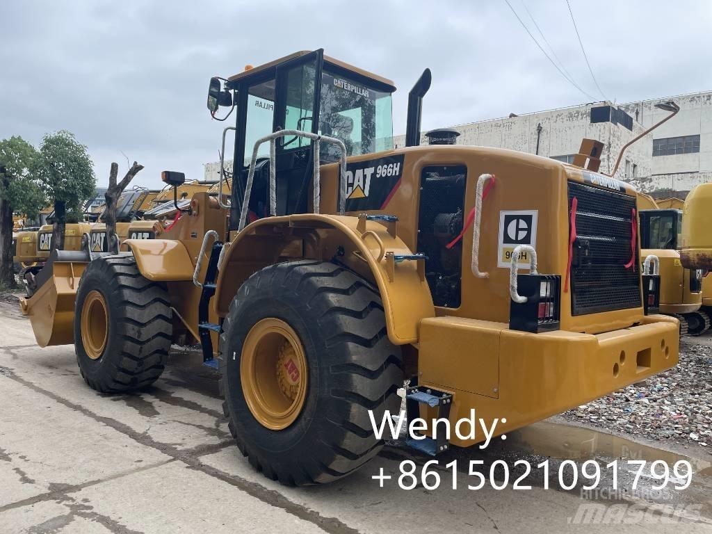 CAT CAT966H Naudoti ratiniai krautuvai