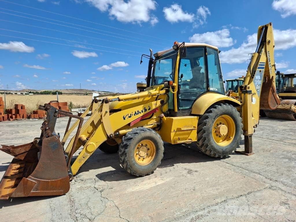 Komatsu WB 91 R Ekskavatoriniai krautuvai