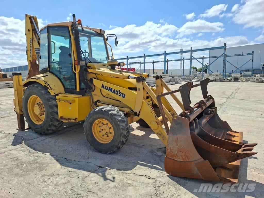 Komatsu WB 91 R Ekskavatoriniai krautuvai