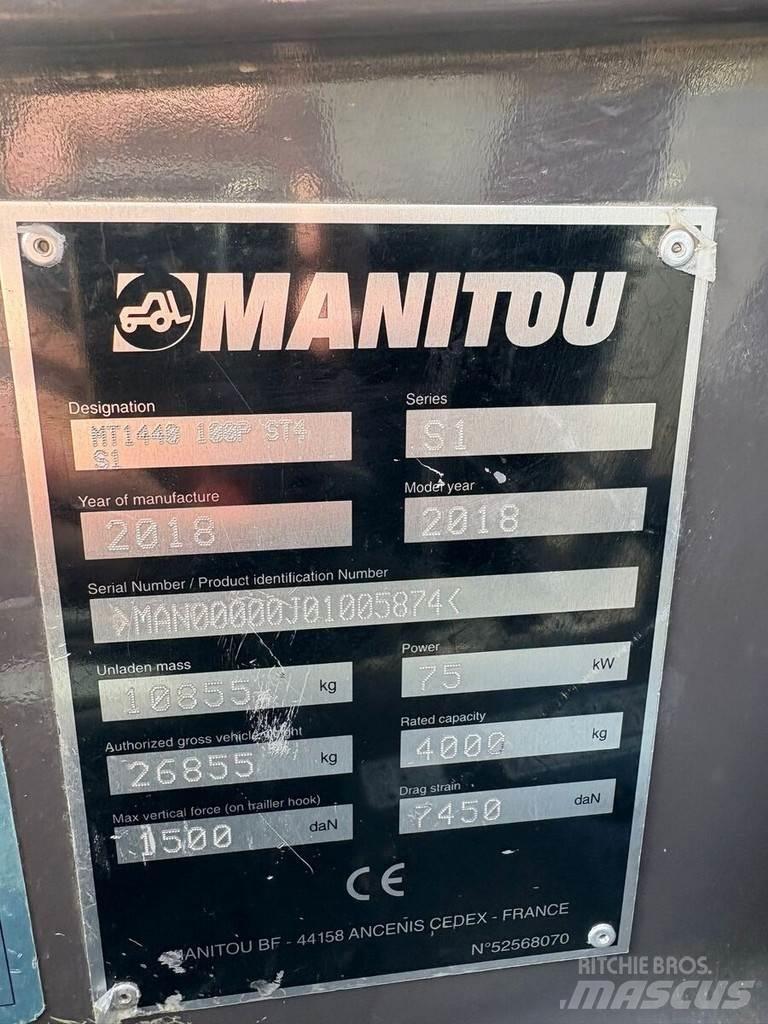 Manitou MT 1440 Teleskopiniai krautuvai