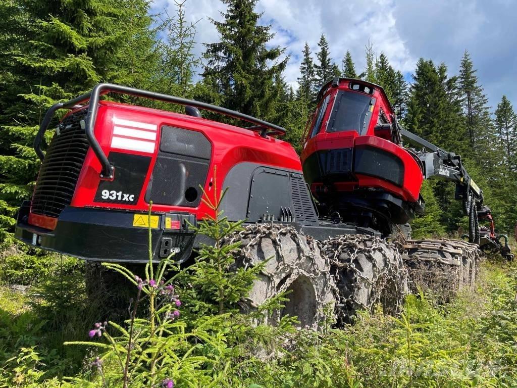 Komatsu 931 XC Miško technika (Harvesteriai)