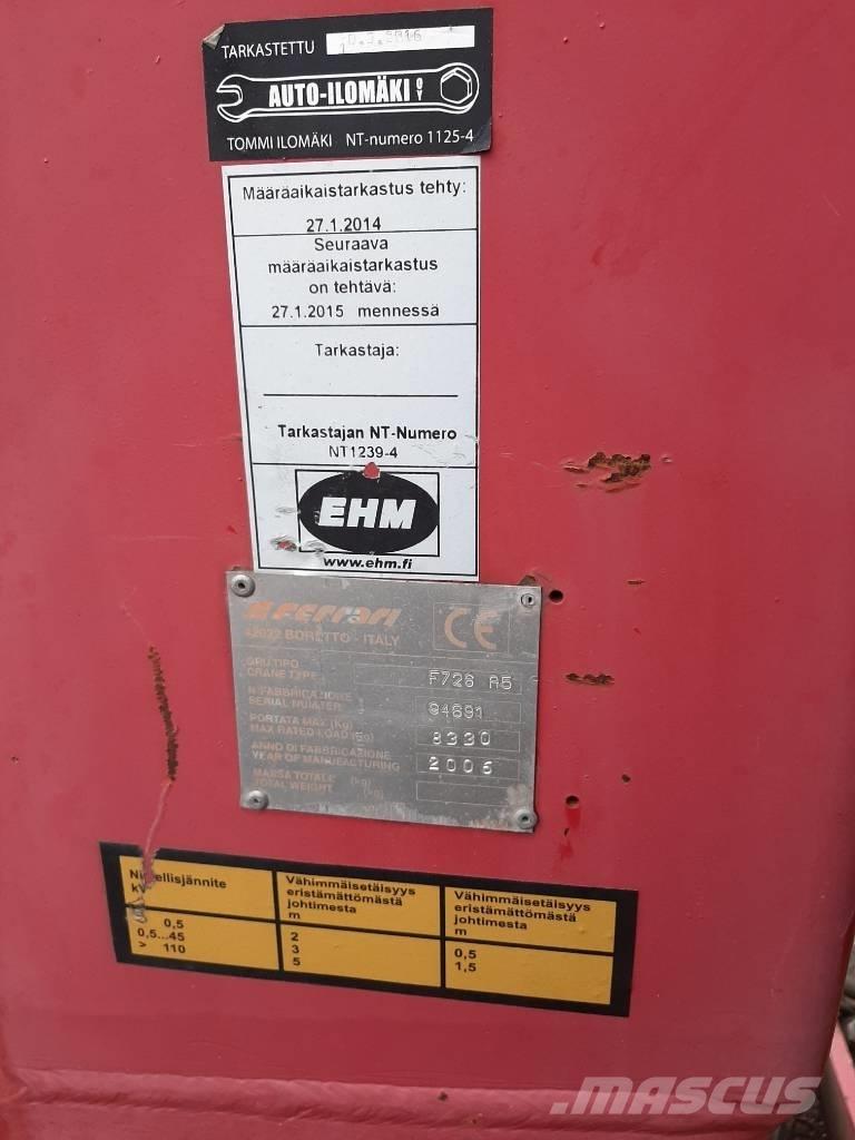 Scania R 124 Automobiliniai kranai