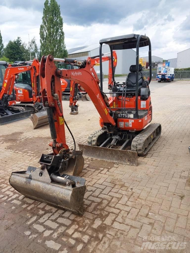 Kubota U 17-3N Mini ekskavatoriai < 7 t