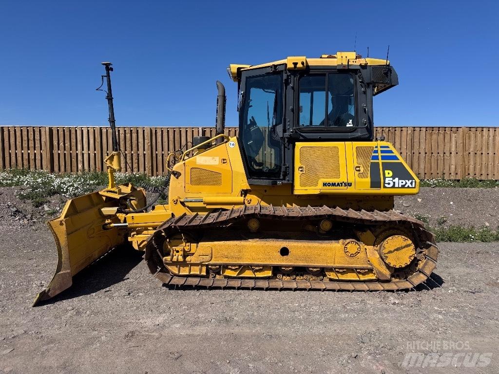 Komatsu D 51 PX Vikšriniai buldozeriai