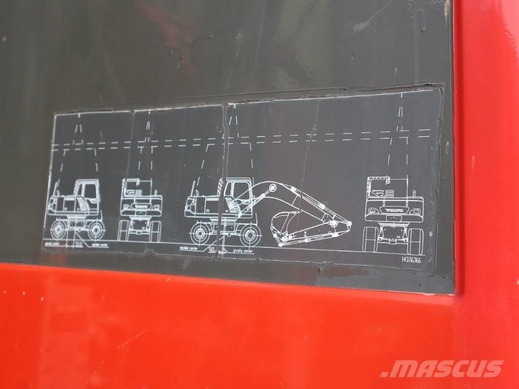 Volvo EW 140 B Ratiniai ekskavatoriai