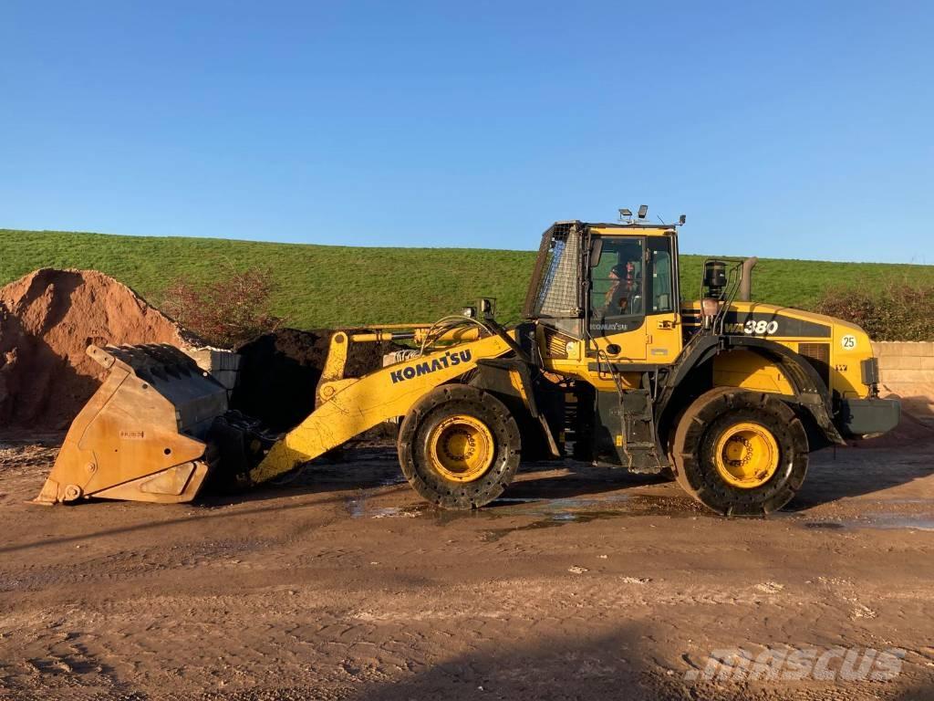 Komatsu WA 380-7 Naudoti ratiniai krautuvai