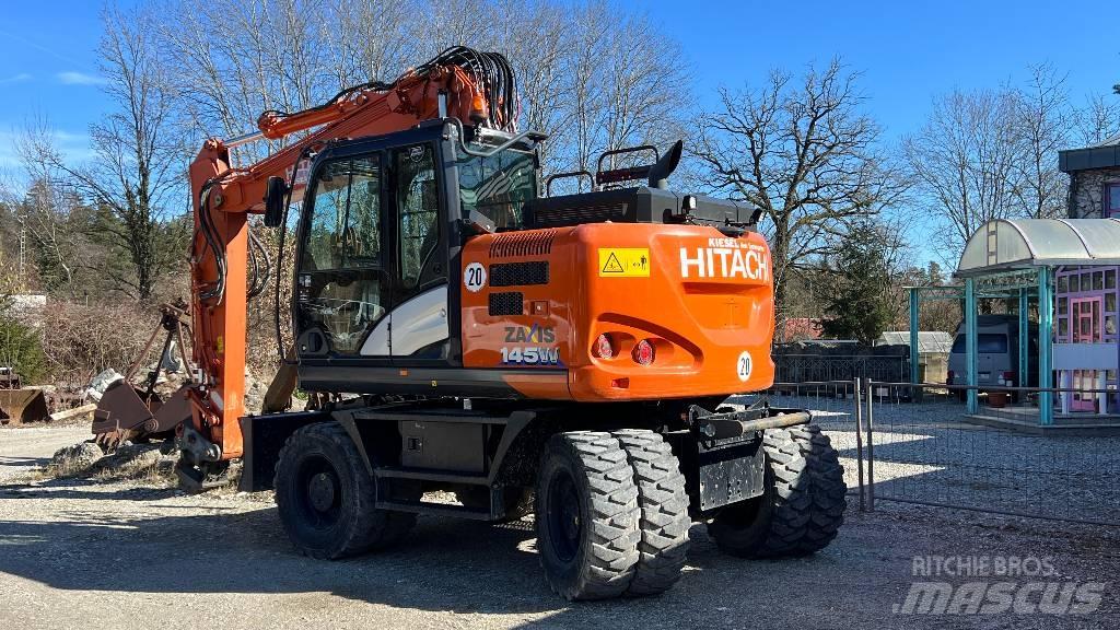Hitachi ZX 145 W-6 Ratiniai ekskavatoriai