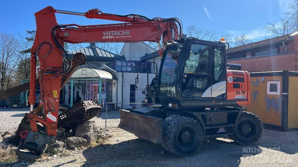 Hitachi ZX 145 W-6 Ratiniai ekskavatoriai