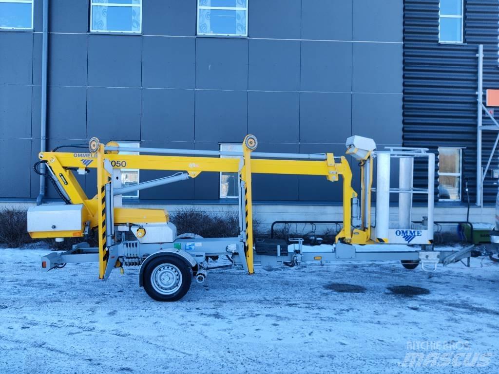 Omme 10,5E Skylift Ant priekabų montuojamos kėlimo platformos