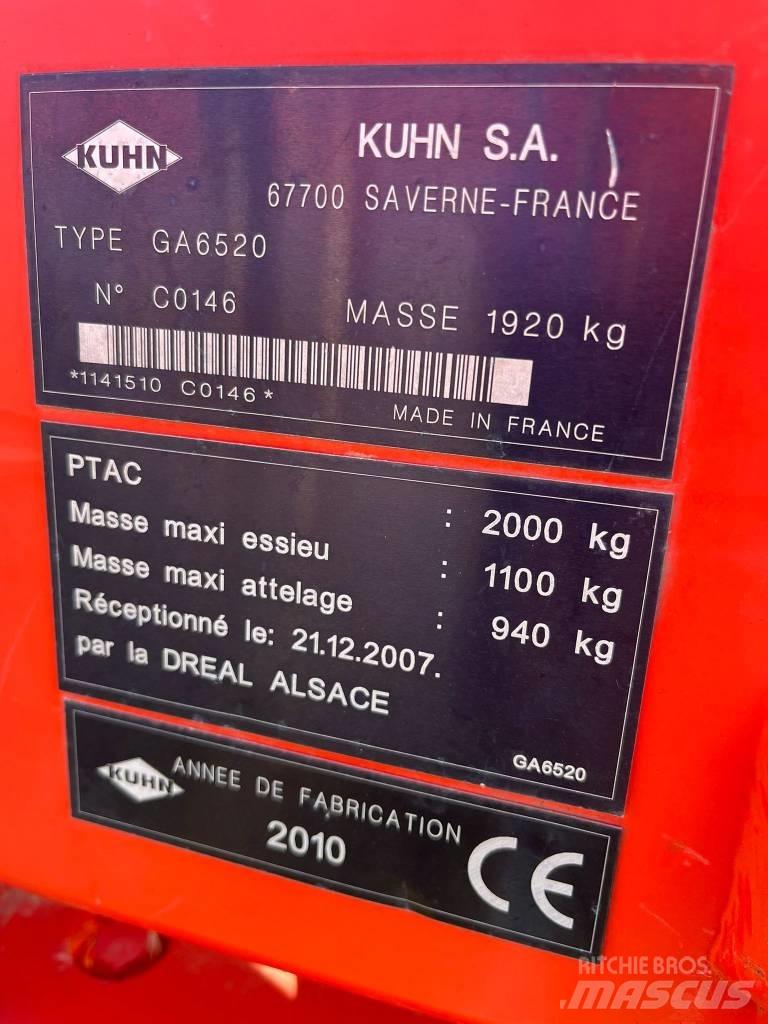 Kuhn 6520 Vyniojimo padargai