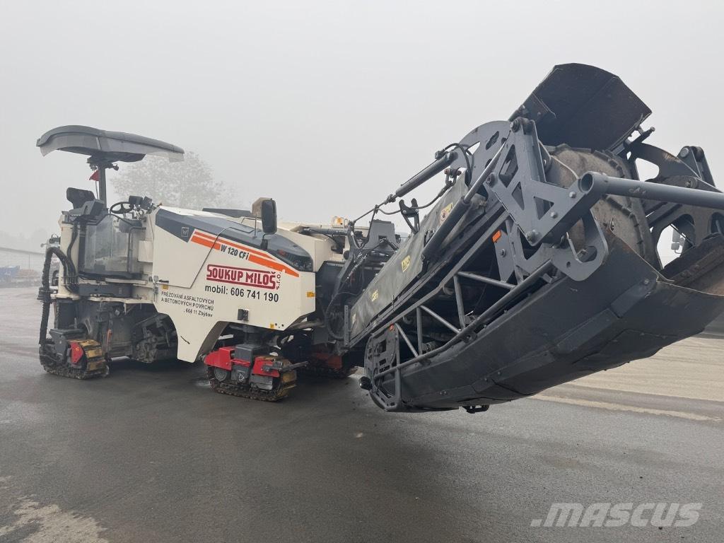 Wirtgen W 120 CFi Asfalto šalto frezavimo technika