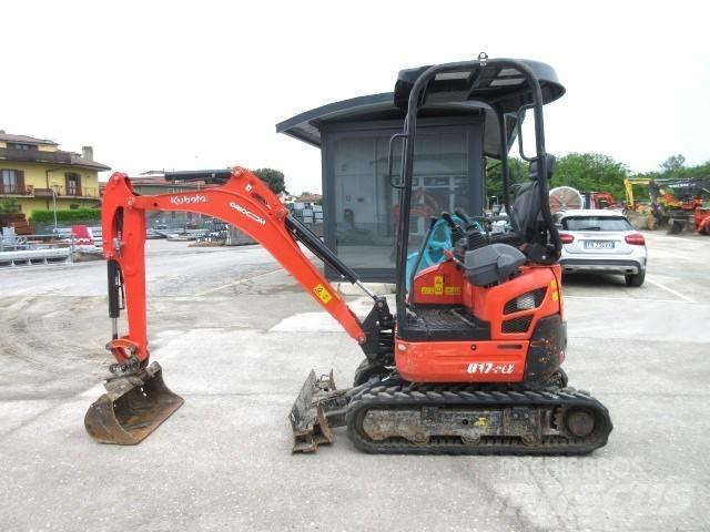 Kubota U 17-3 Mini ekskavatoriai < 7 t