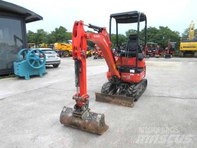 Kubota U 17-3 Mini ekskavatoriai < 7 t