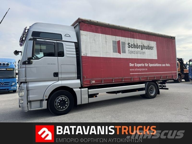 MAN TGX 18.360 ADR Priekabos su tentu
