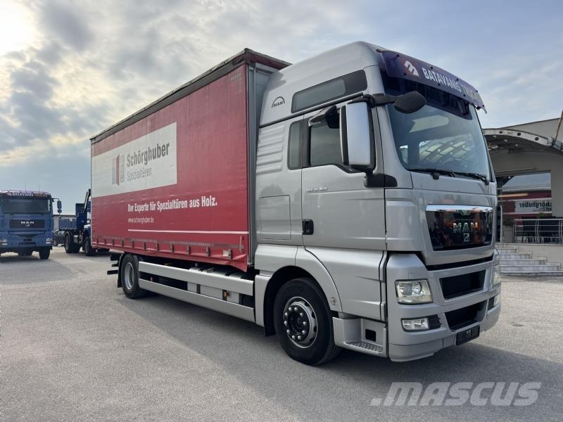MAN TGX 18.360 ADR Priekabos su tentu