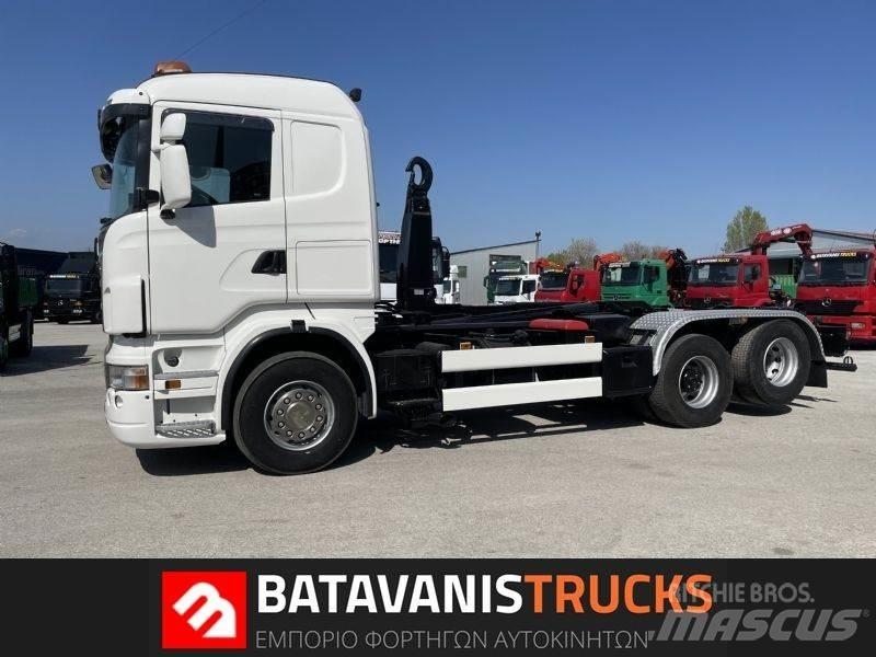 Scania R 420 EURO 5 Konteinerių nuožulnaus pakėlimo ant platformos krautuvai