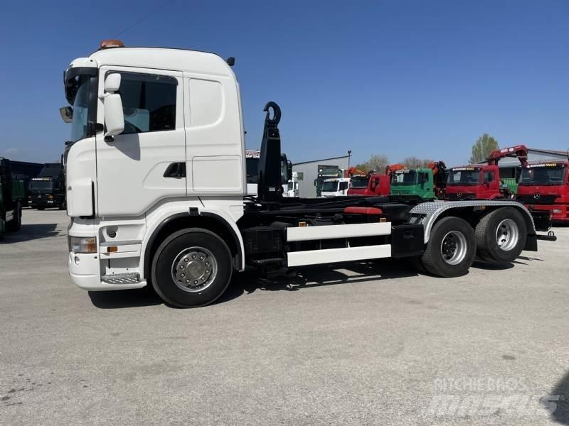 Scania R 420 EURO 5 Konteinerių nuožulnaus pakėlimo ant platformos krautuvai