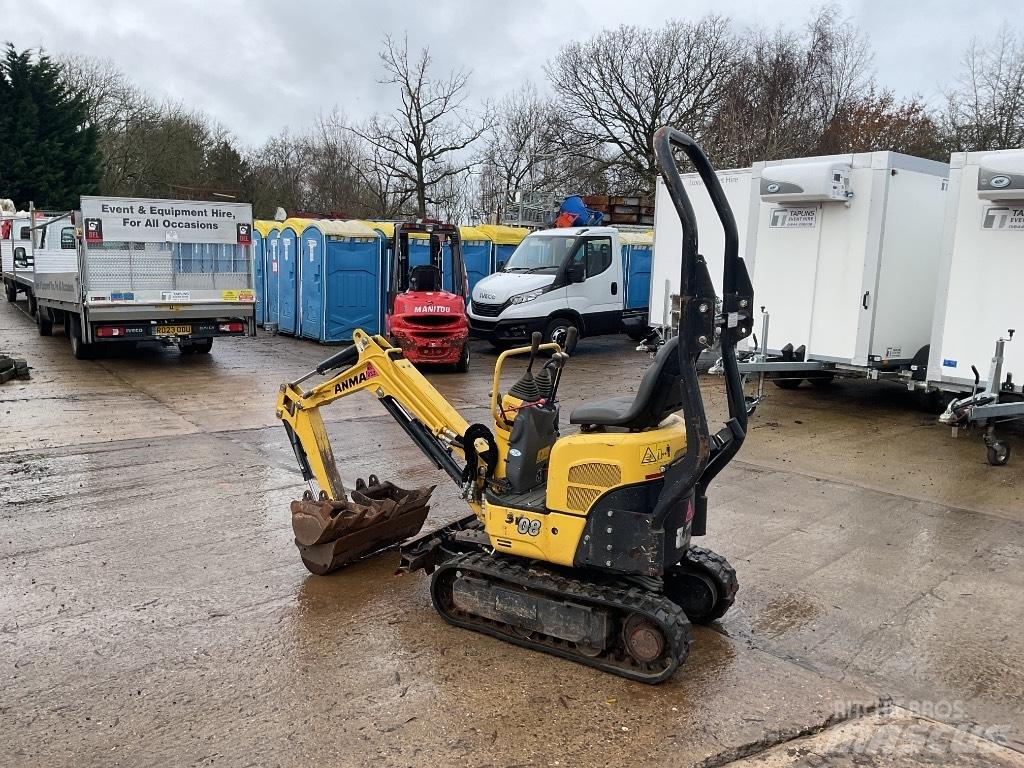 Yanmar SV08 Mini ekskavatoriai < 7 t