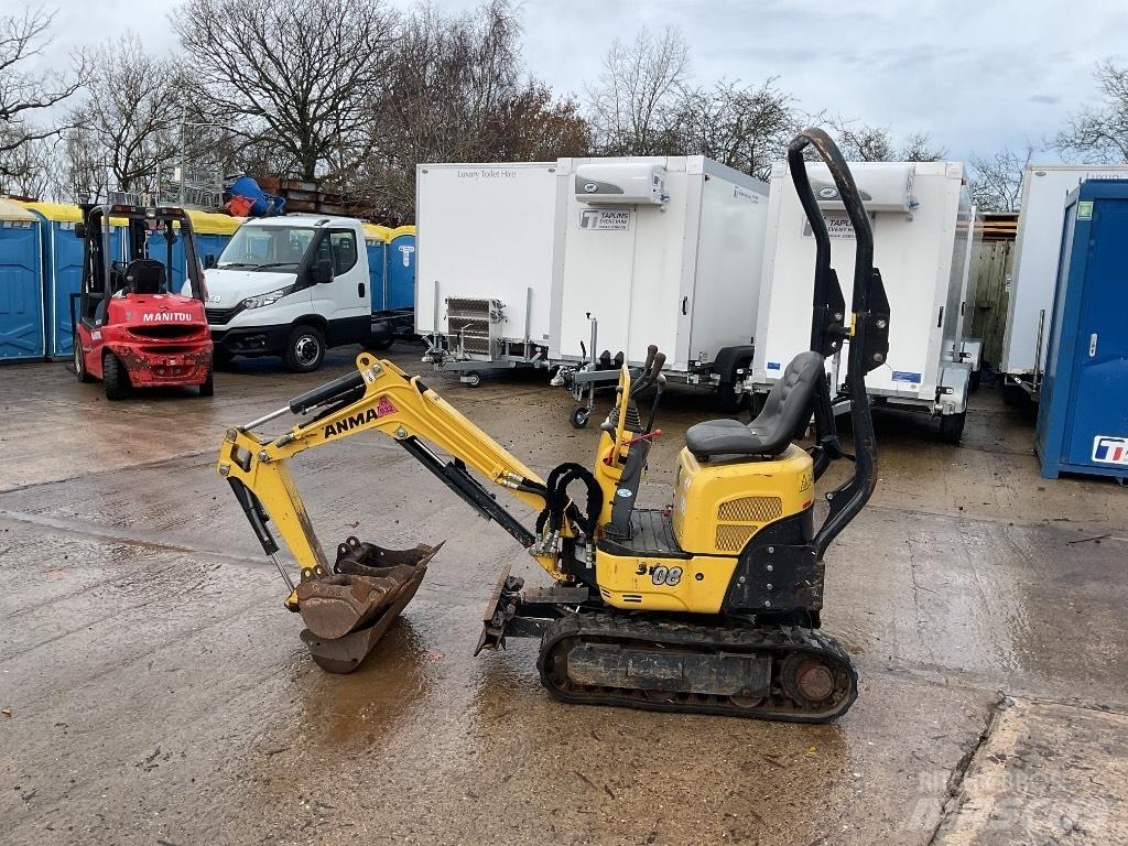 Yanmar SV08 Mini ekskavatoriai < 7 t