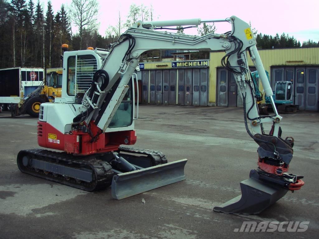 Takeuchi TB 153 FR Mini ekskavatoriai < 7 t