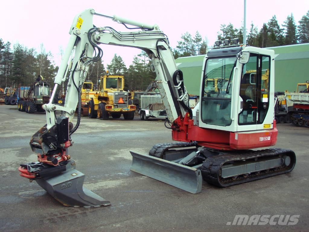 Takeuchi TB 153 FR Mini ekskavatoriai < 7 t