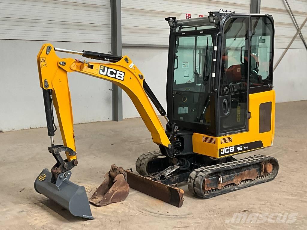 JCB 16 C-1 Mini ekskavatoriai < 7 t