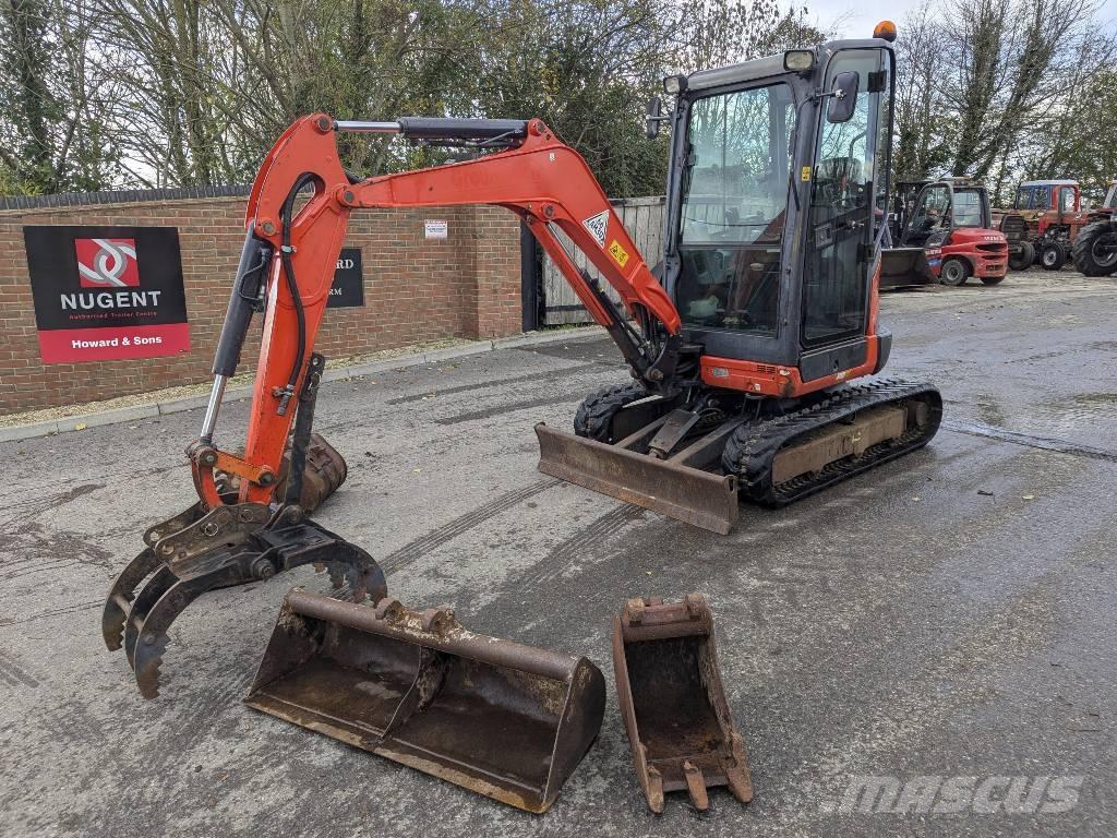 Kubota U 27-4 Mini ekskavatoriai < 7 t