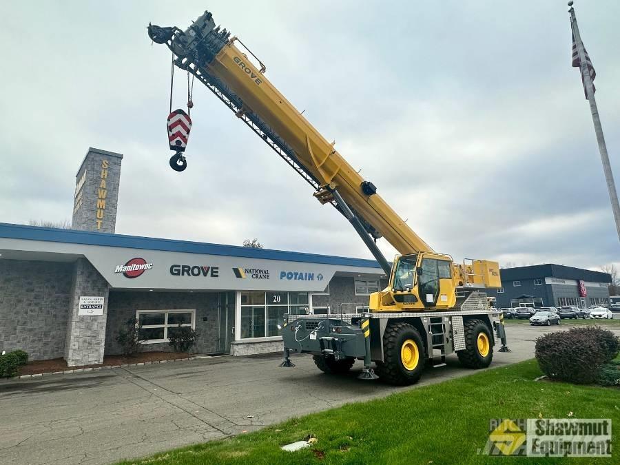 Grove GRT655L Neapdoroto reljefo kranai