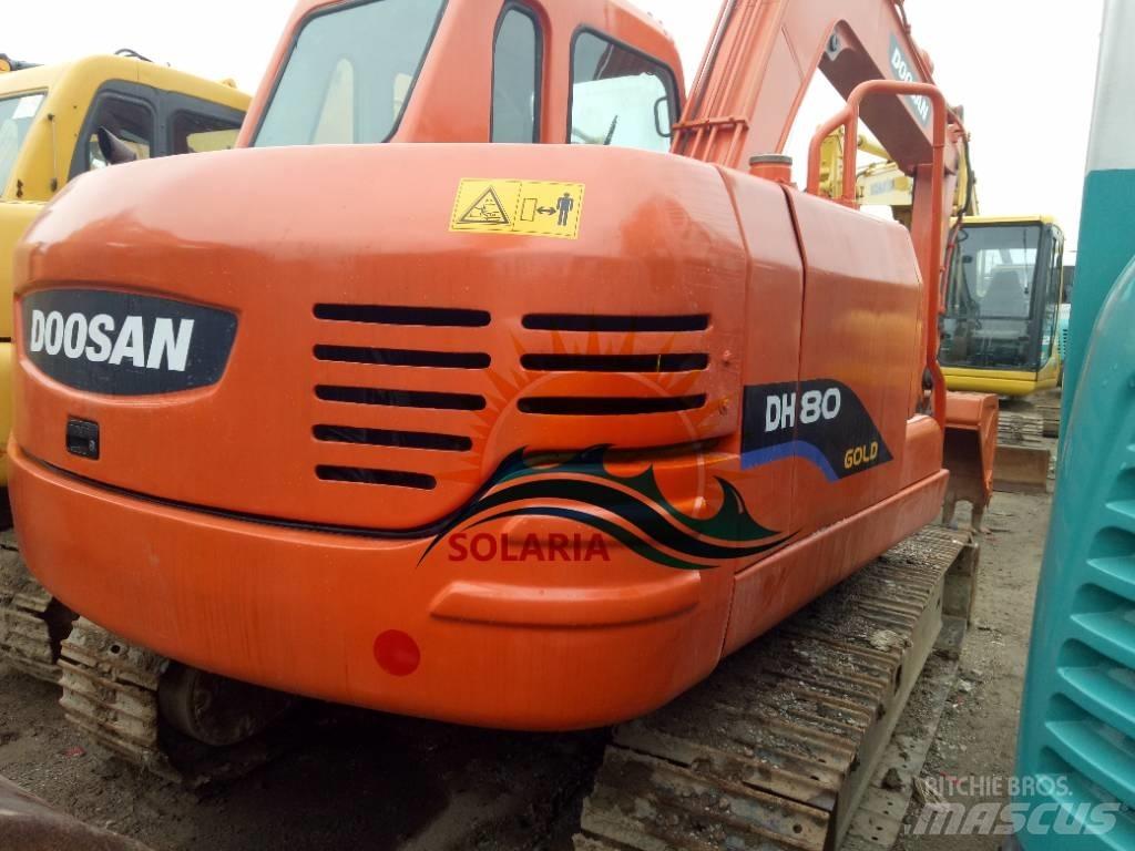 Doosan DH 80 Mini ekskavatoriai < 7 t