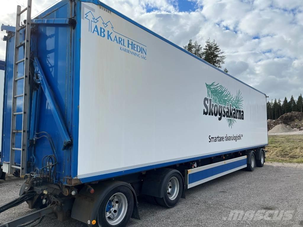  Eksjö  40ton Priekabos skiedroms vežti
