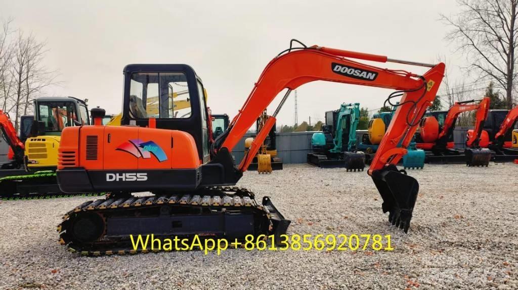 Doosan DH 55 Mini ekskavatoriai < 7 t