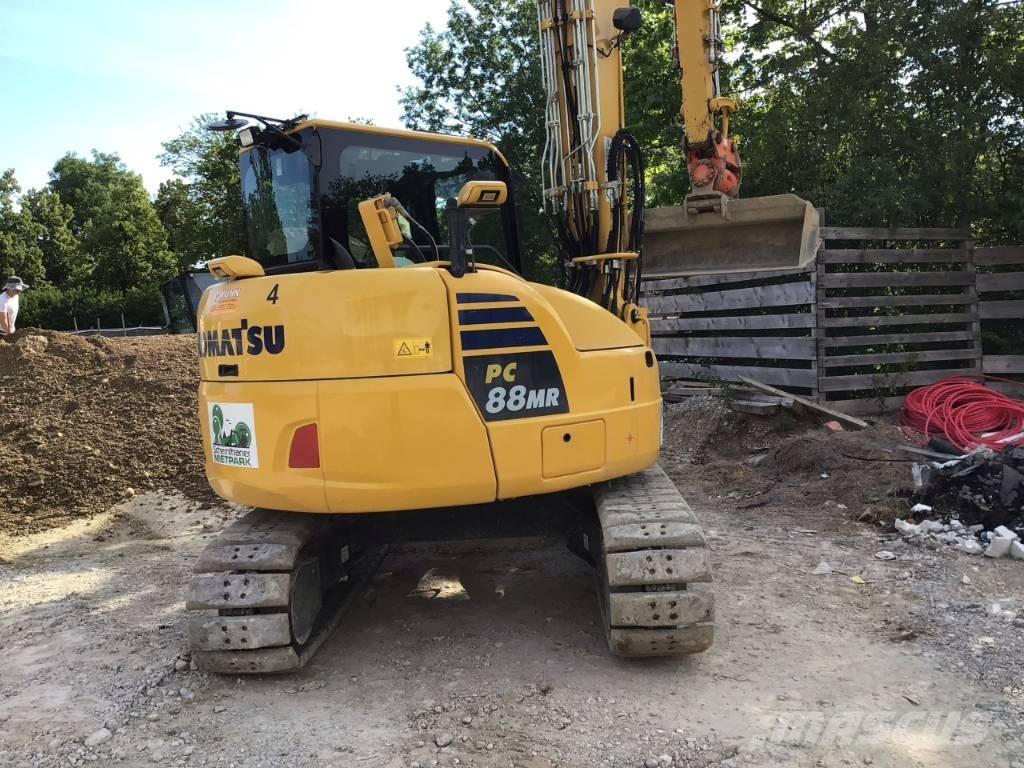 Komatsu PC 88 MR-10 Vidutinės galios ekskavatoriai 7-12 t