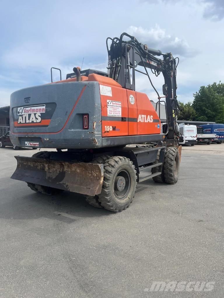 Atlas 150 W Ratiniai ekskavatoriai