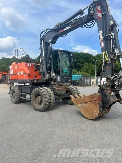 Atlas 150 W Ratiniai ekskavatoriai