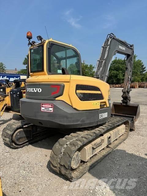 Volvo ECR 88 D Vikšriniai ekskavatoriai