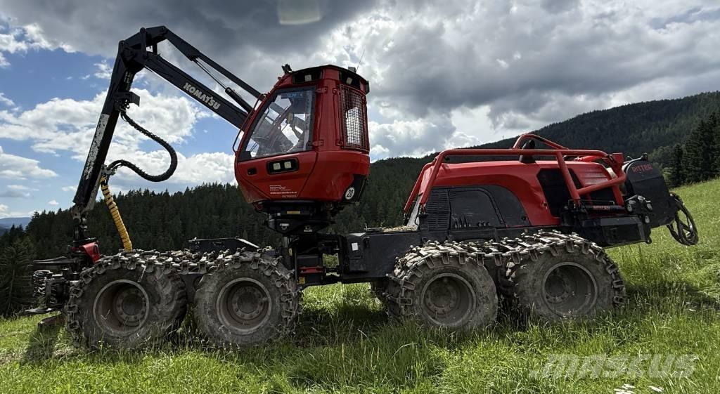Komatsu 931XC Miško technika (Harvesteriai)