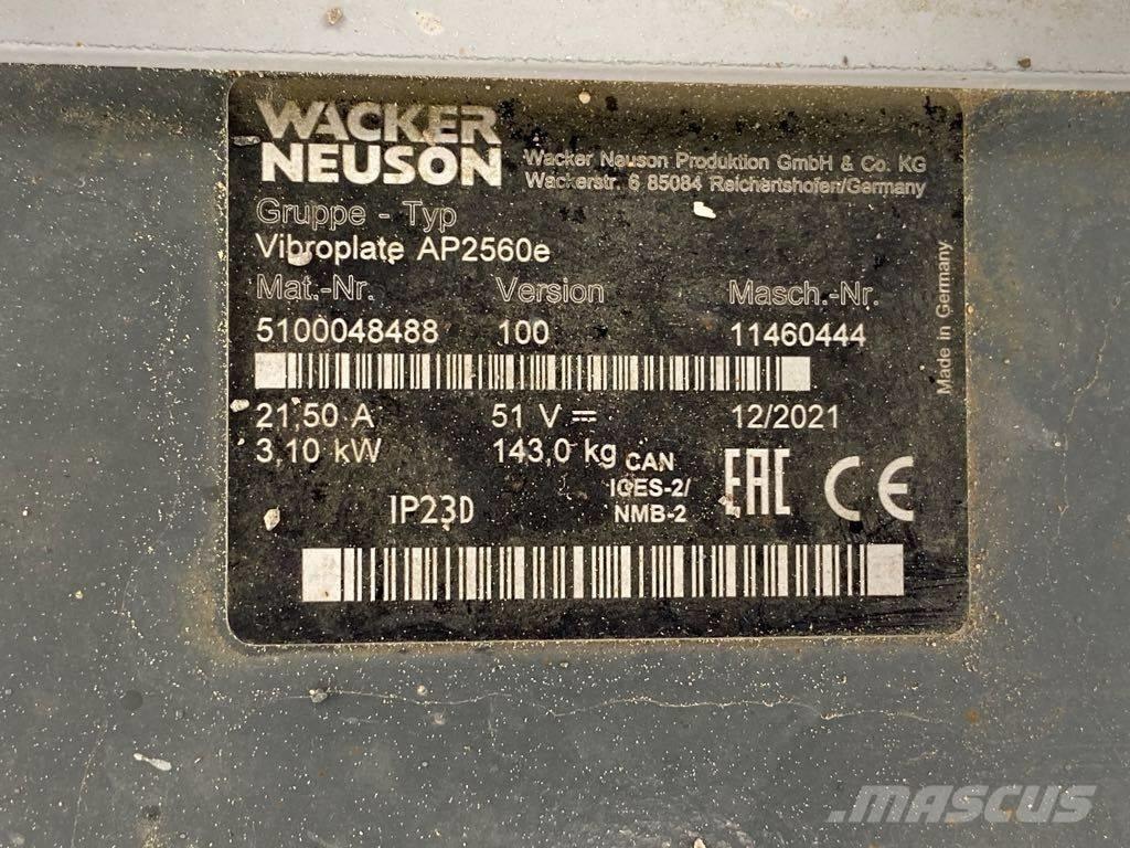 Wacker Neuson AP2560 Vibratoriai