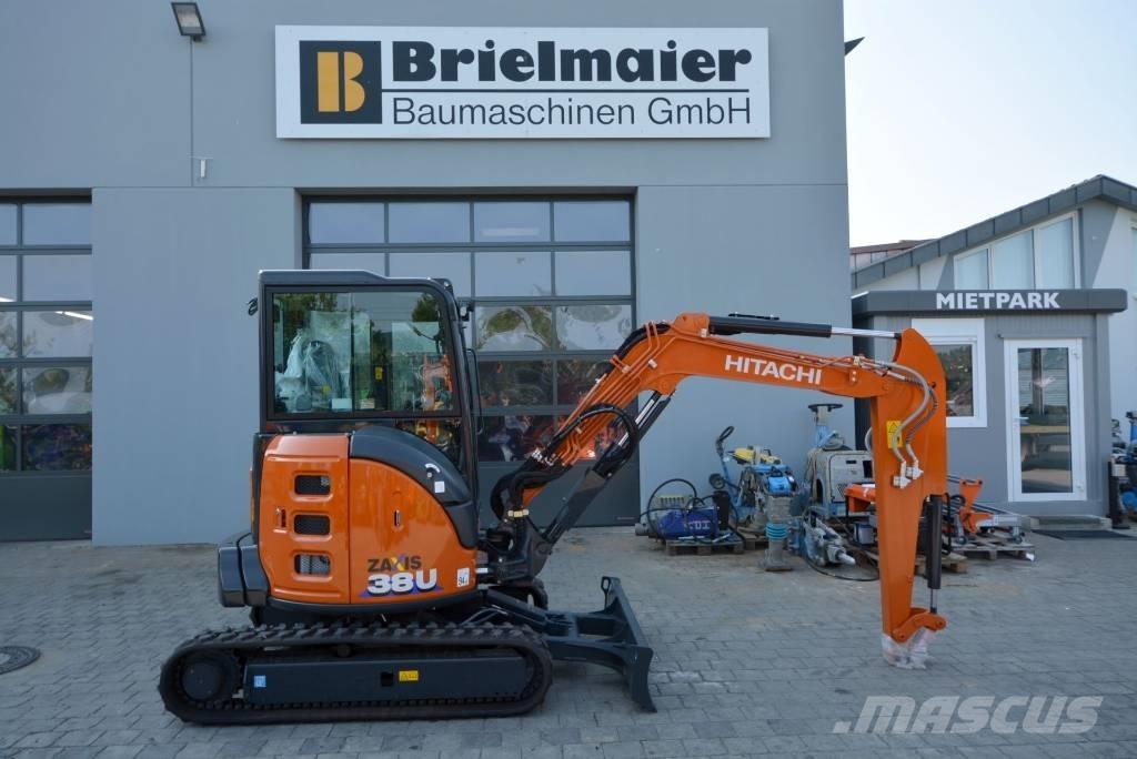 Hitachi ZX 38 U-6 Mini ekskavatoriai < 7 t