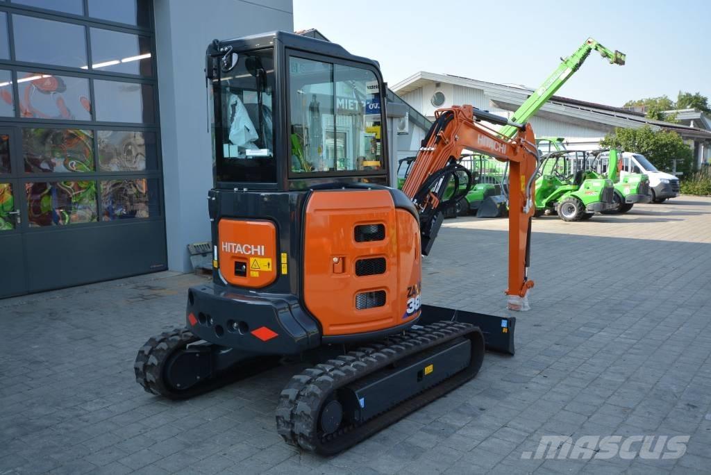 Hitachi ZX 38 U-6 Mini ekskavatoriai < 7 t