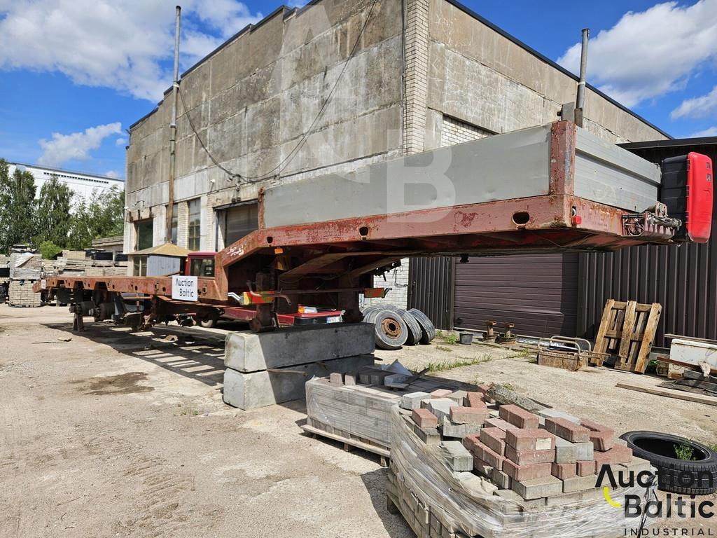 Fliegl SDS 480 T Tentinės puspriekabės