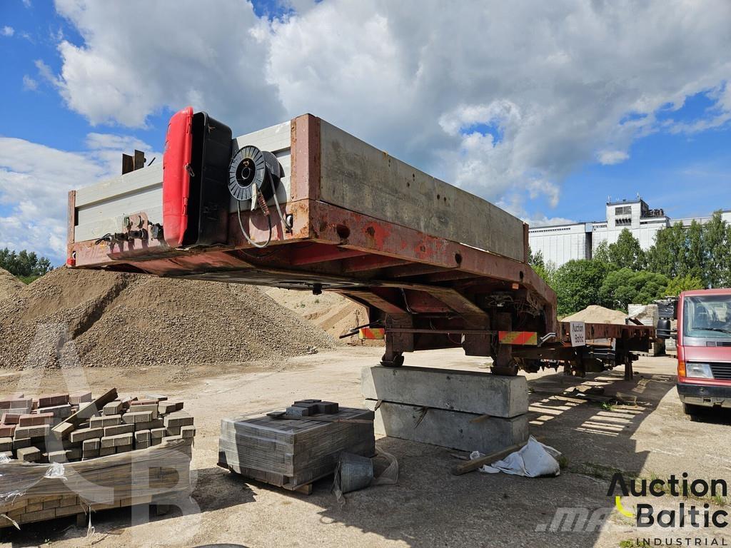 Fliegl SDS 480 T Tentinės puspriekabės