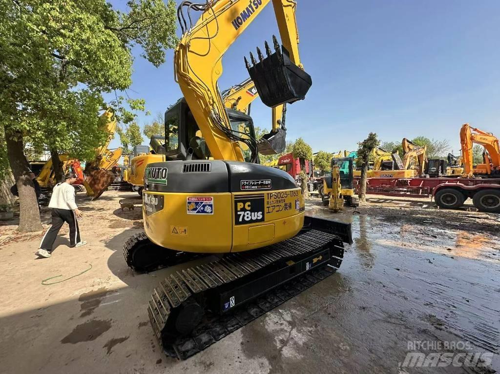 Komatsu PC 78 US Vikšriniai ekskavatoriai