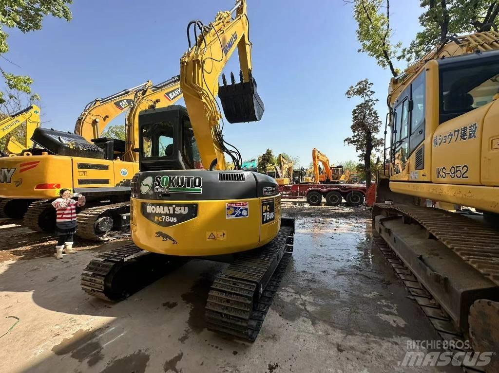Komatsu PC 78 US Vikšriniai ekskavatoriai