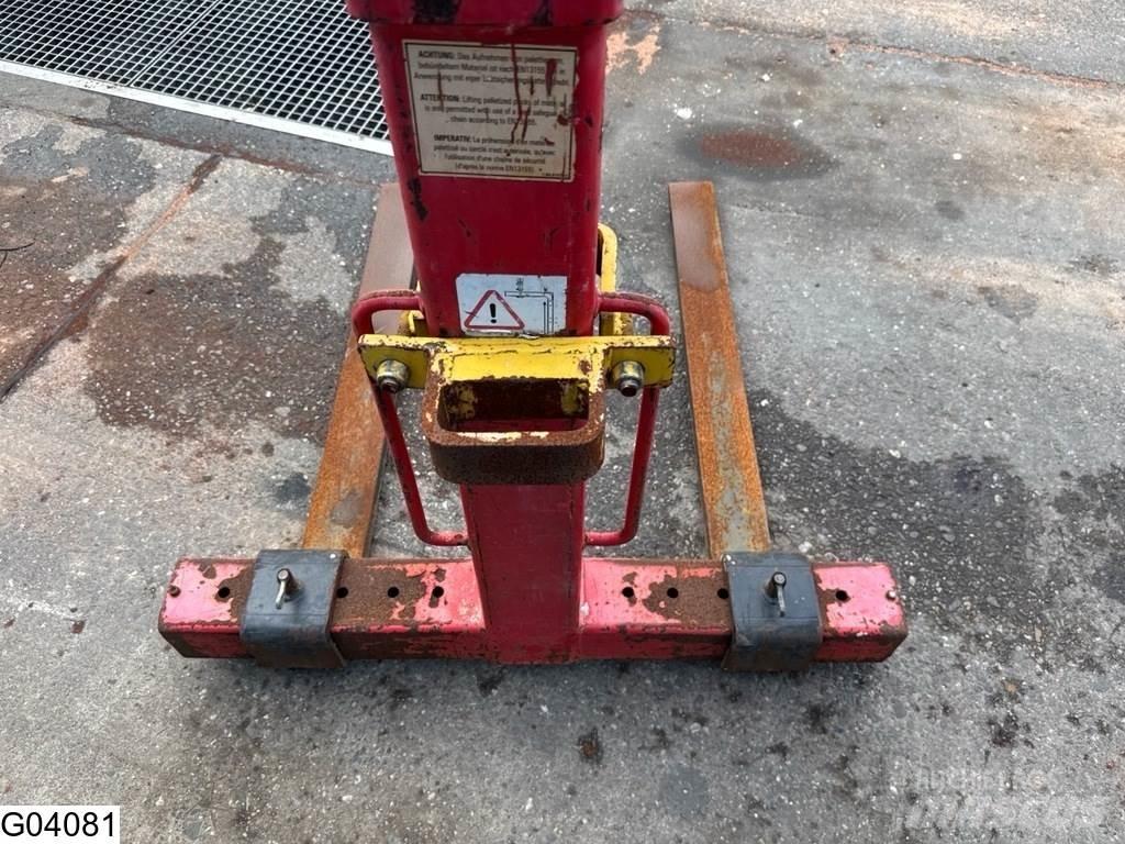 Hiab Pallethaak Kiti priedai ir komponentai